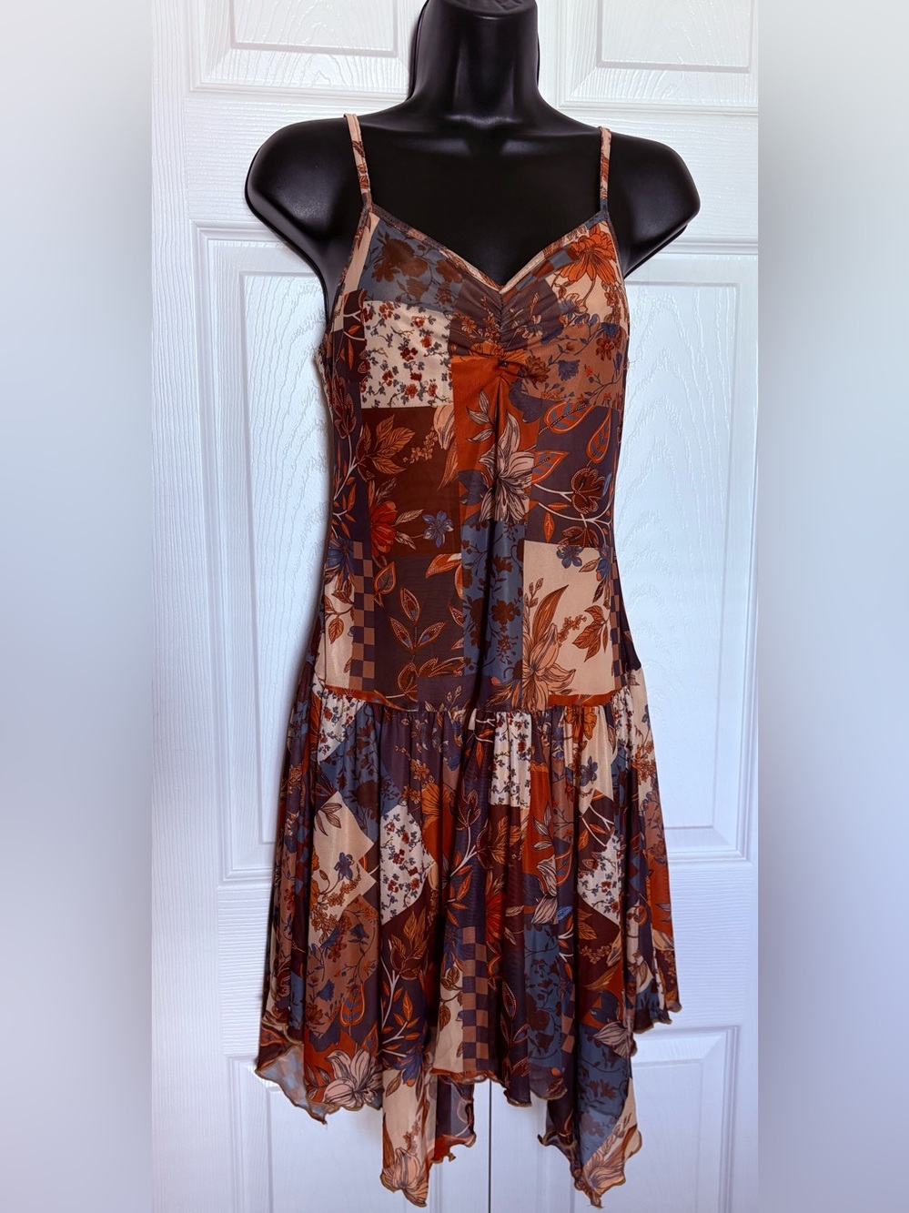 Floral Patchwork Sundress